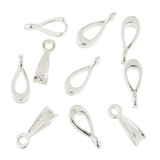 Jewelry Bails Sterling Silver Bails Wholesale Sterling Silver Tube